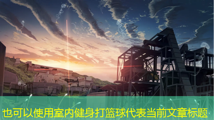 室内健身打篮球